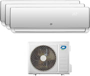 Condizionatore Climatizzatore Diloc Sky Trial Split Inverter R-32 9000+9000+9000 BTU Con Esterna Dual 21 Wi-Fi Integrato