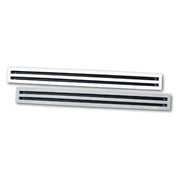 Diffusori Lineari a 2 Feritoie in Alluminio Anodizzato o Bianco RAL9010  DLF10