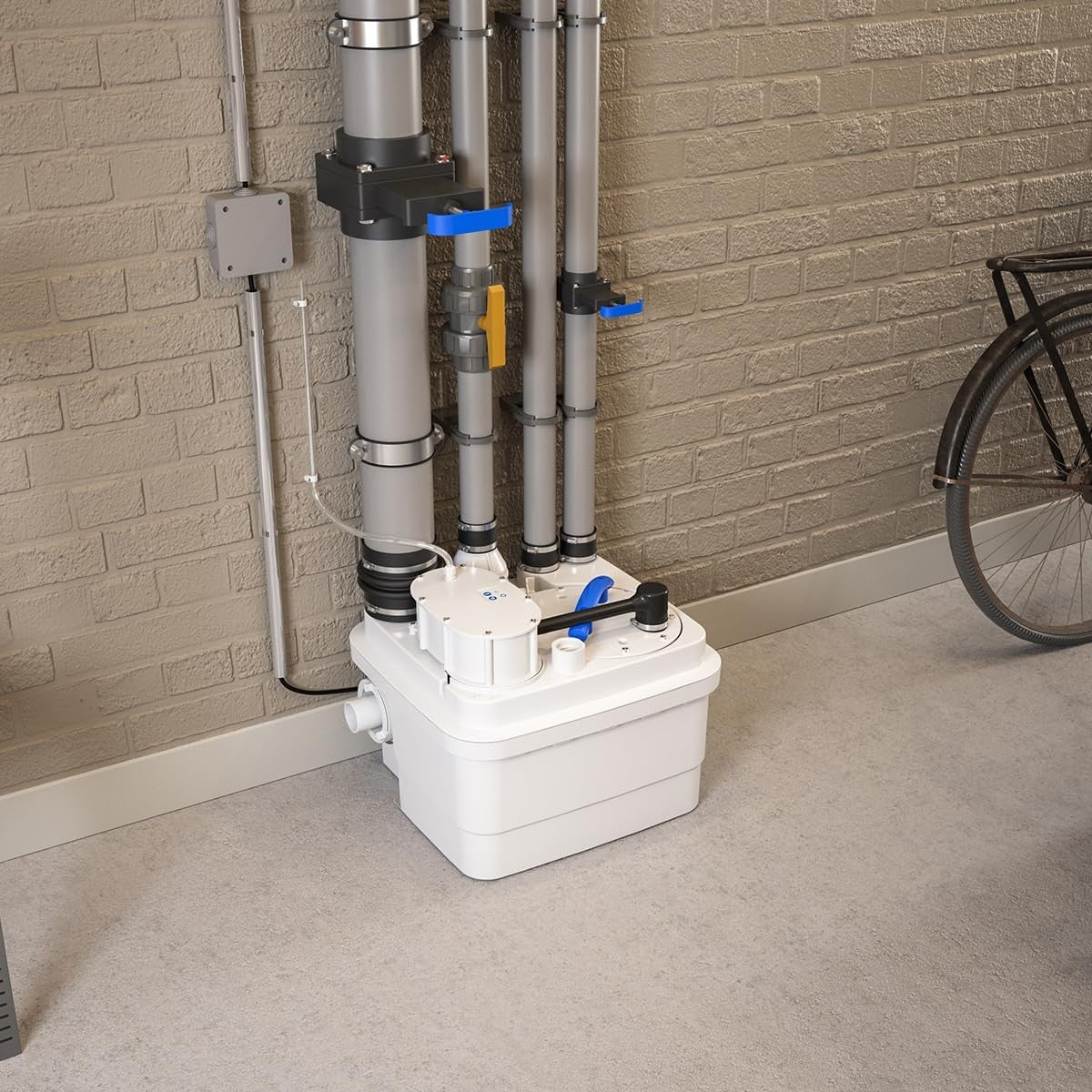 Stazione Di Sollevamento Trituratore SFA Modello Sanitrit Sanicubic 1 Cod. SQ1