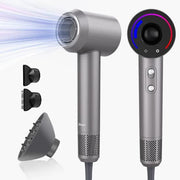 Phon Asciugacapelli Super Air Dibea Modello T30 Pro Negative Ion Hair Dryer Colore Grigio Chiaro