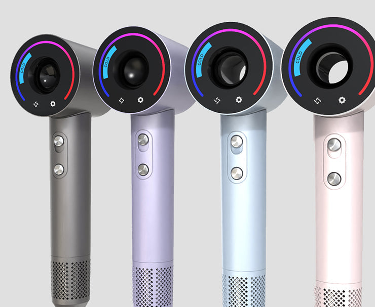 Phon Asciugacapelli Super Air Dibea Modello T30 Pro Negative Ion Hair Dryer Colore Lilla