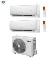 Condizionatore Climatizzatore Ferroli Dual Split Inverter Giada M 12000+12000 BTU Con 18-2 Wi-Fi Integrato Alexa e Google HOME ** PROMO **