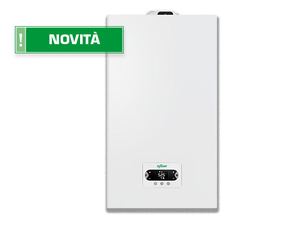Caldaia a Condensazione Sylber Modello Style 25C Da 25 Kw Completa di Kit Scarico Fumi