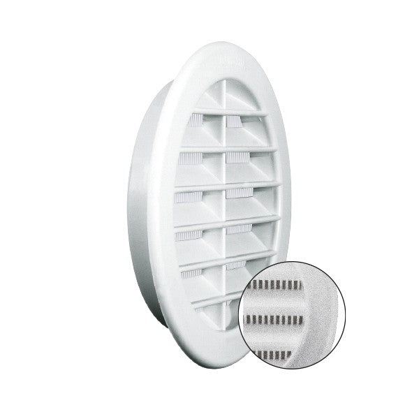 Griglie circolari da incasso in plastica ECOAIR - Vari diametri