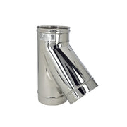 Braga a 45° Gradi Camini Wierer in Acciaio Inox Vari Diametri