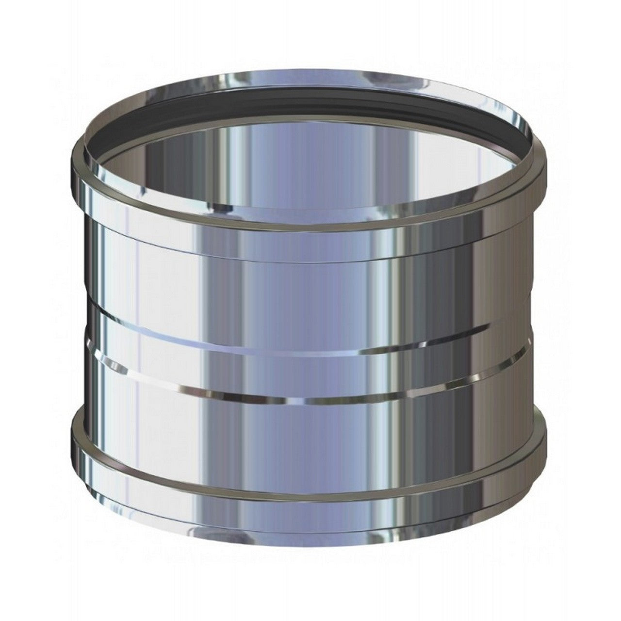 Manicotto FF Camini Wierer in Acciaio Inox Mono Parete Vari Diametri