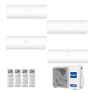 Condizionatore Climatizzatore Haier Quadri Split R-32 Serie Pearl 7000+7000+9000+9000 BTU Con 4U75S2SR5FA Wi-Fi Incluso