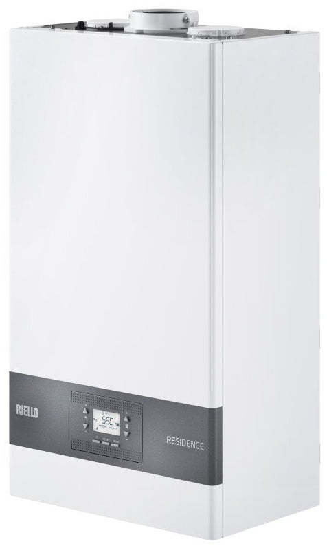 Caldaia Riello Residence Condens 30 KIS Cod. 20148496 Metano 30 kW a Condensazione ErP - Completa di Kit Fumi