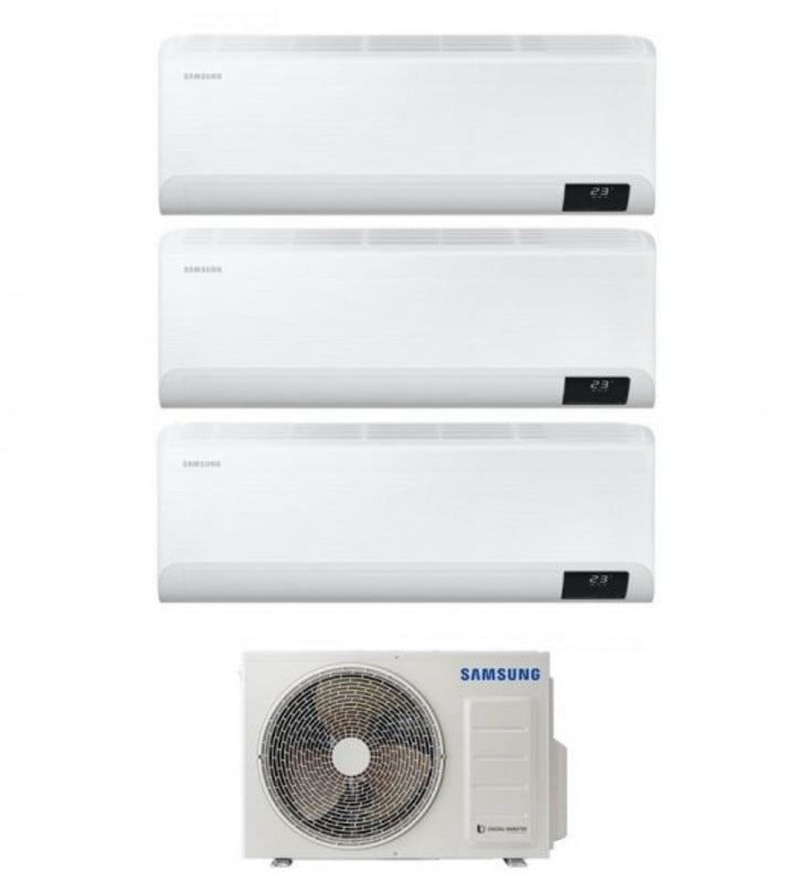 Condizionatore Climatizzatore Samsung trial split Maldives Quantum 12000+12000+12000 BTU con AJ052MCJ3EH/EU GAS R410 **PROMO**