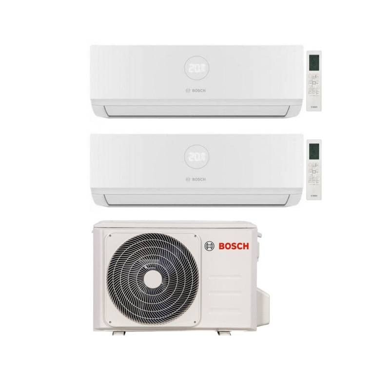 Condizionatore Climatizzatore Junkers Bosch Dual Split Climate 5000 R-32 12000+12000 Con 5000M 53/2 E Wi-Fi Optional