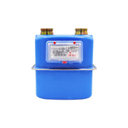 CONTATORE GAS METANO/GPL IN ALLUMINIO CLASSE G4 CON PORTATA 6 m³/h