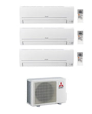 Condizionatore Climatizzatore Mitsubishi Electric Trial Split Inverter R-32 MSZ-HR 9000+12000+12000 BTU Con MXZ-3HA50VF WiFi Optional 9+12+12