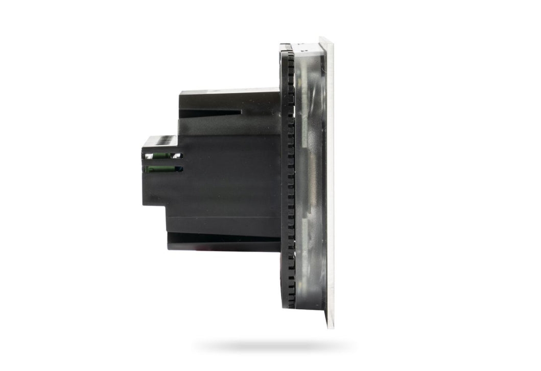 Cronotermostato Seitron da semincasso wifi nero