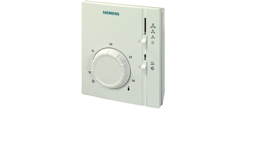 Termostato per impianto fancoil Siemens 2 tubi RAB11