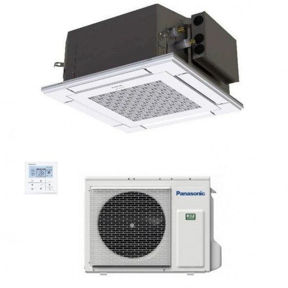 Condizionatore Climatizzatore Panasonic Inverter A Cassetta 4 Vie 60X60 R-32 PACI NX STANDARD S-50PY3E 18000 BTU