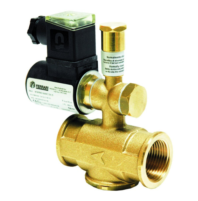 Elettrovalvola normalmente aperta 230 V 3/4