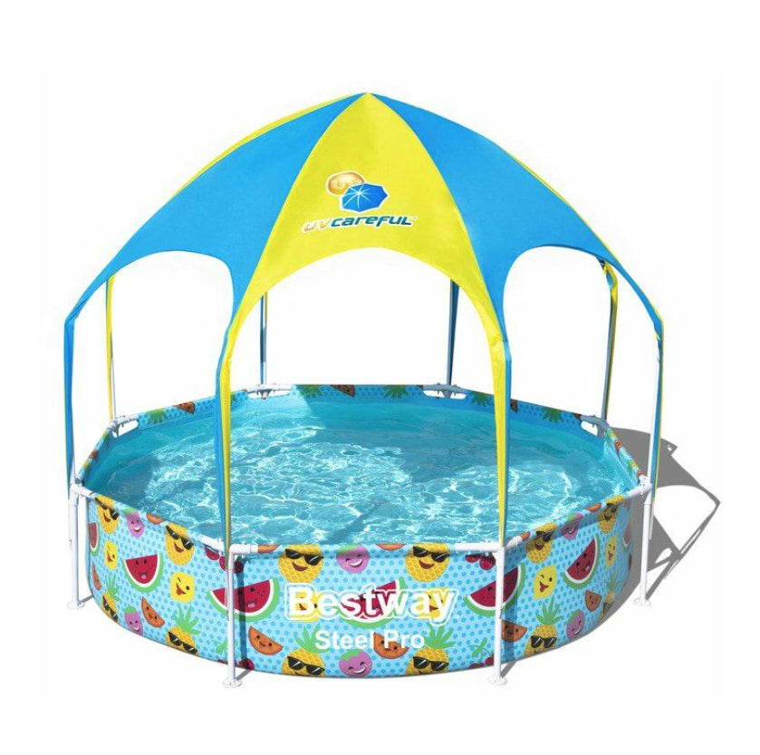 BESTWAY PISCINA C-TELAIO+COPERT+DOCCIA 244X51H 56432