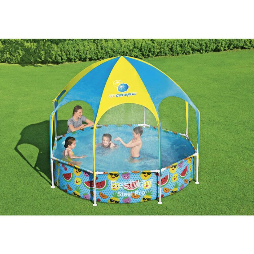 BESTWAY PISCINA C-TELAIO+COPERT+DOCCIA 244X51H 56432