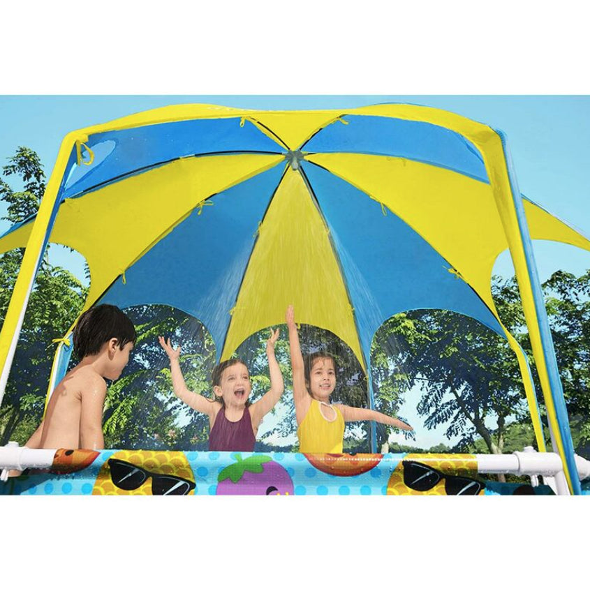 BESTWAY PISCINA C-TELAIO+COPERT+DOCCIA 244X51H 56432