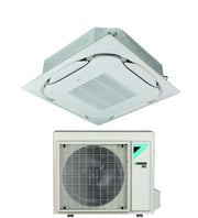 Condizionatore Climatizzatore Daikin Bluevolution R-32 a Cassetta Round Flow FCAG35A 12000 BTU Con Comando a Filo e Griglia