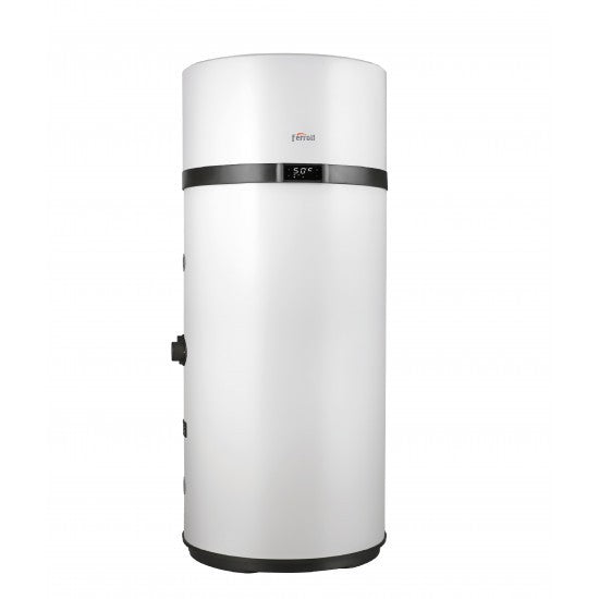 Scaldabagno a Pompa di Calore Ad Accumulo Ferroli Egea Tech 260 Lt Cod. 2CP0025F - Per Produzione di Acqua Calda Sanitaria