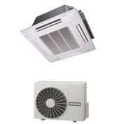 Condizionatore Climatizzatore Hitachi Monosplit Cassetta a 4 Vie R32 9000 BTU RAI-25RPE Wi-Fi Optional + Comando a Parete