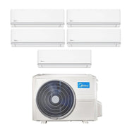 Condizionatore Climatizzatore Midea Penta Split Inverter R-32 Wi-Fi Xtreme Pro 9000+9000+9000+12000+12000 BTU Con M5OE-42HFN8-Q