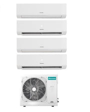 Condizionatore Climatizzatore Hisense Quadri Split Inverter Energy Ultra 9000+9000+12000+12000 BTU R-32 Wi-Fi Con 4AMW81U4RJC