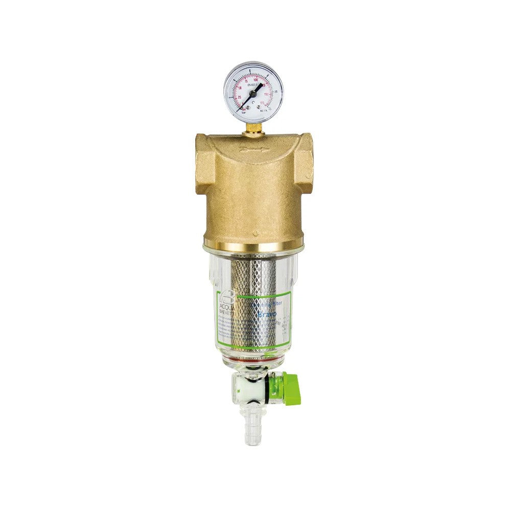 Filtro Pulente Manuale Acquabrevetti Modello Bravo FT312 3/4" F
