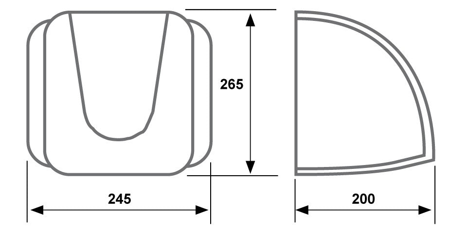 Asciugamani Elettrico Automatico Fantini Cosmi Modello Kalieco 30A AP9291 Con Coperchio in ABS