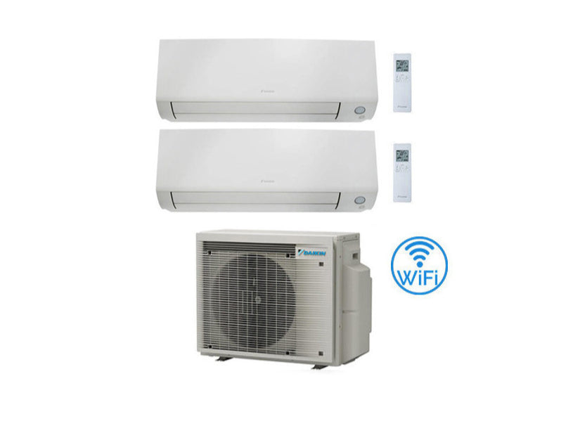 Condizionatore Climatizzatore Daikin Perfera All Seasons Dual Split iInverter R-32 9000+15000 con 2MXM50N/A9  Wi-fi integrato