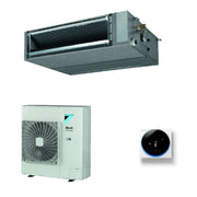 Condizionatore Climatizzatore Daikin Canalizzato Media Prevalenza R-32 Sky Air Advance 42000 BTU Monofase Comando a filo incluso