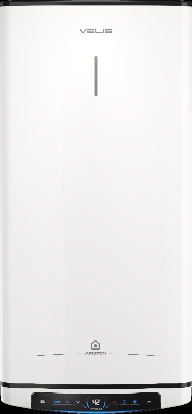 Scaldabagno Elettrico Ariston Velis Pro Dry Wi-Fi 50 Litri Doppio Serbatoio Cod. 3100908 - Wi-Fi Integrato