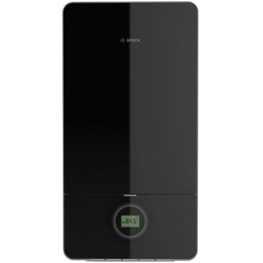 Caldaia a Condensazione Junkers Bosch Condens 7000i Nera GC7000iW 35 BC Metano/GPL Completa di Kit Scarico Fumi