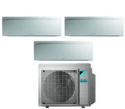 Condizionatore Climatizzatore Trial Daikin inverter Emura White Wi-Fi R-32 Bluevolution 9000+9000+9000 BTU 3MXM52N/A