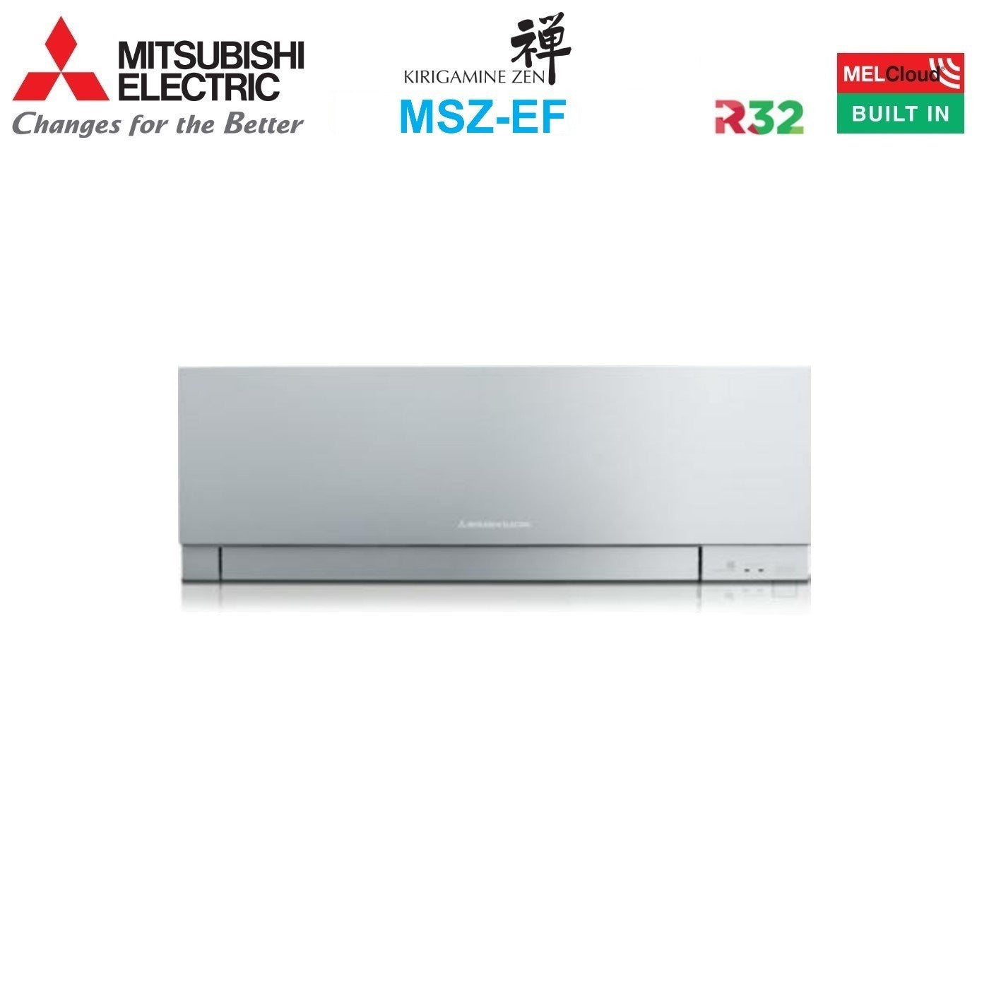 Condizionatore Climatizzatore Mitsubishi Electric Dual Split Inverter Kirigamine Zen R-32 Wi-Fi 9000+18000 Con MXZ-3F54VF4