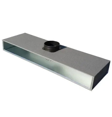 PLENUM ISOLATO PER DIFFUSORE LINEARE VARIE FERITOIE