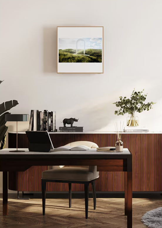 Condizionatore Climatizzatore LG monosplit inverter R-32 ARTCOOL Gallery LCD 9000 btu Wi-Fi Integrato A09GA2.NSE