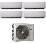 Condizionatore Climatizzatore Immergas Quadri Split Inverter R-32 Serie Thor 9000+9000+12000+18000 Con 36 QUADRI BTU Wi-Fi Optional