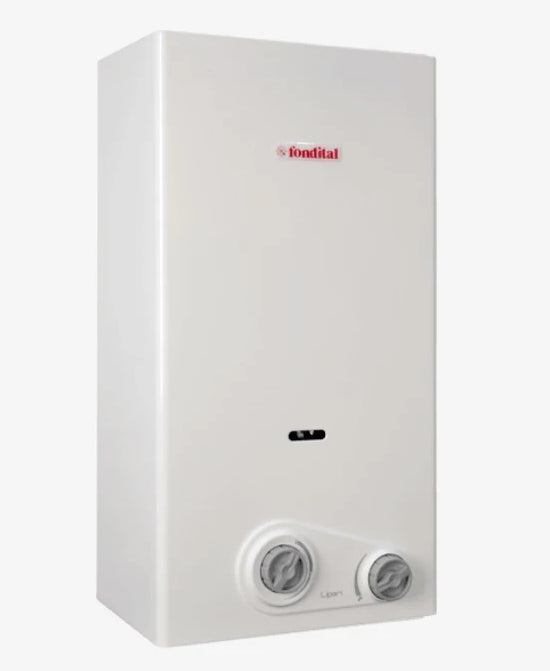 Scaldabagno a Camera Aperta Fondital Modello Lipari Pro TN 11 Litri Metano Low Nox