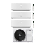 Condizionatore Climatizzatore Junkers Bosch Trial Split Inverter R-32 Serie Climate 4000i 9000+9000+9000 BTU Con 5000M 79/3 E Wi-Fi Optional