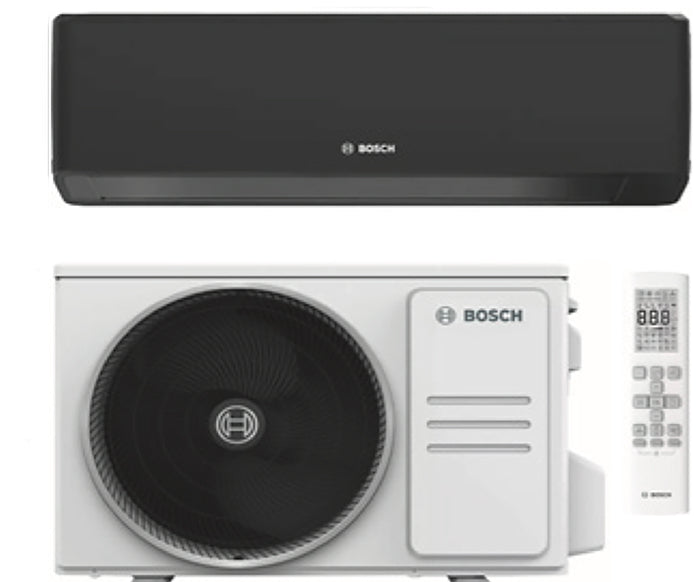 Condizionatore Climatizzatore Junkers Bosch Monosplit Inverter R-32 Serie Climate 7000i Black 18000 BTU CL7000iU W 53 EB Wi-Fi Integrato