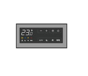 Pannello Comando a Bordo 4 Velocità Smart Touch LCD Con termostato a modulazione continua ECA644II per Ventilconvettori Innova