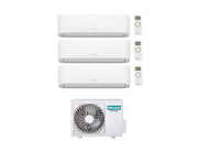 Condizionatore Climatizzatore Hisense Trial Split Inverter R-32 Hi-Comfort 7000+7000+7000 Btu Con 3AMW52U4RJC Wifi Integrato 7+7+7