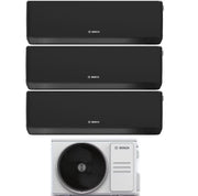 Condizionatore Climatizzatore Junkers Bosch Trial Split Inverter R-32 Serie Climate 7000i Black 7000+7000+9000 BTU Con 5000M 62/3 E Wi-Fi Integrato 7+7+9