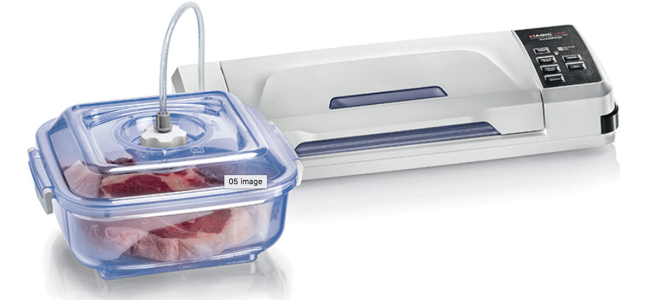 Macchina Per Sottovuoto Magic Vac Modello Champion 130 W Corpo in ABS Cod V212PK1