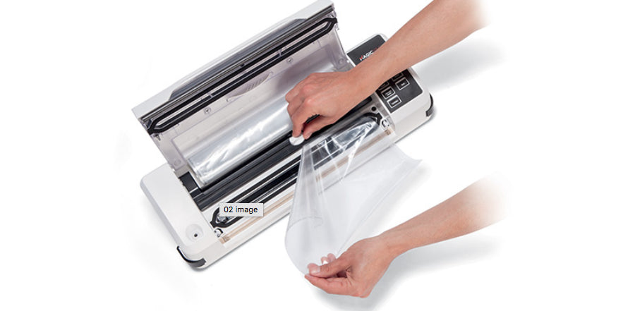 Macchina Per Sottovuoto Magic Vac Modello Champion 130 W Corpo in ABS Cod V212PK1