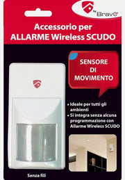 Antifurto Domestico Bravo Con Sensore di Movimento per Ambienti Interni Cod. 92902936
