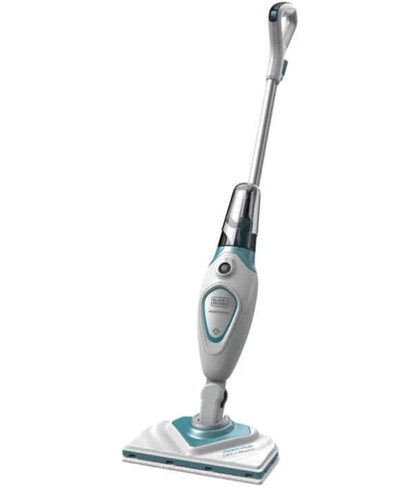 Lavapavimenti a Vapore Black+Decker FSM1616 con Testa Ultrasottile e Snodabile