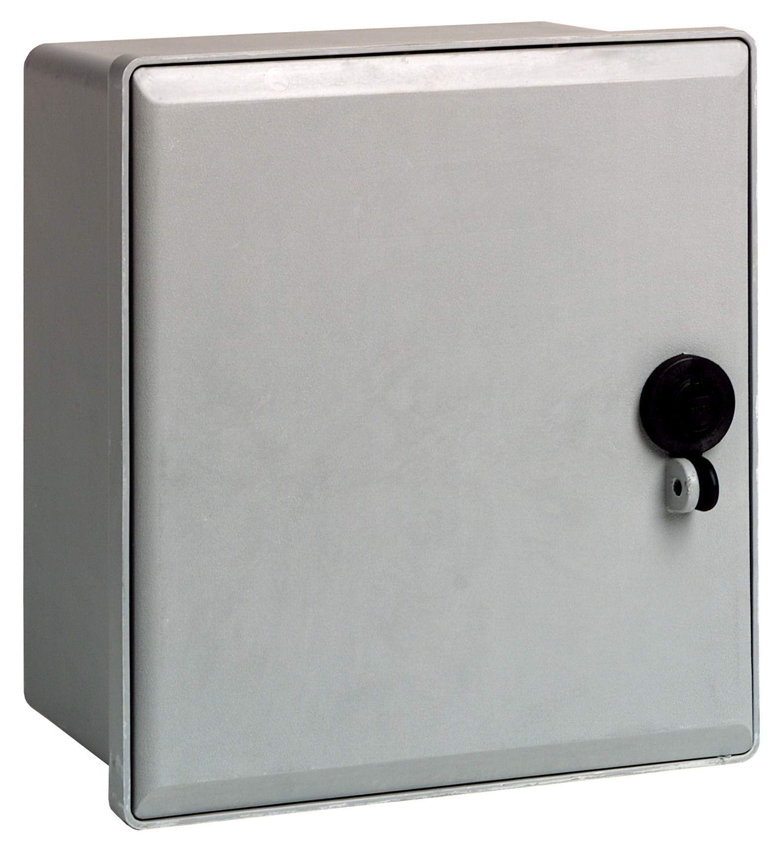 Cassetta per Contatore Energia Elettrica CC13 2 Posti in Vetroresina RAL 7001